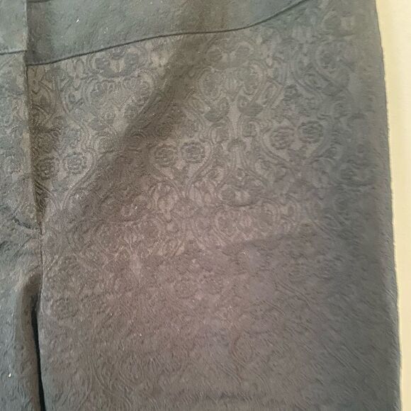Elie Tahari Black Jacquard trousers, size 8 - Picture 2 of 5